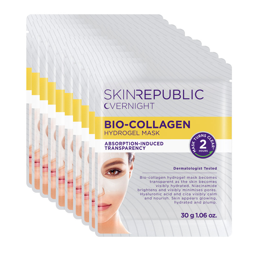 10 Pack Bio-Collagen Hydrogel Overnight Mask