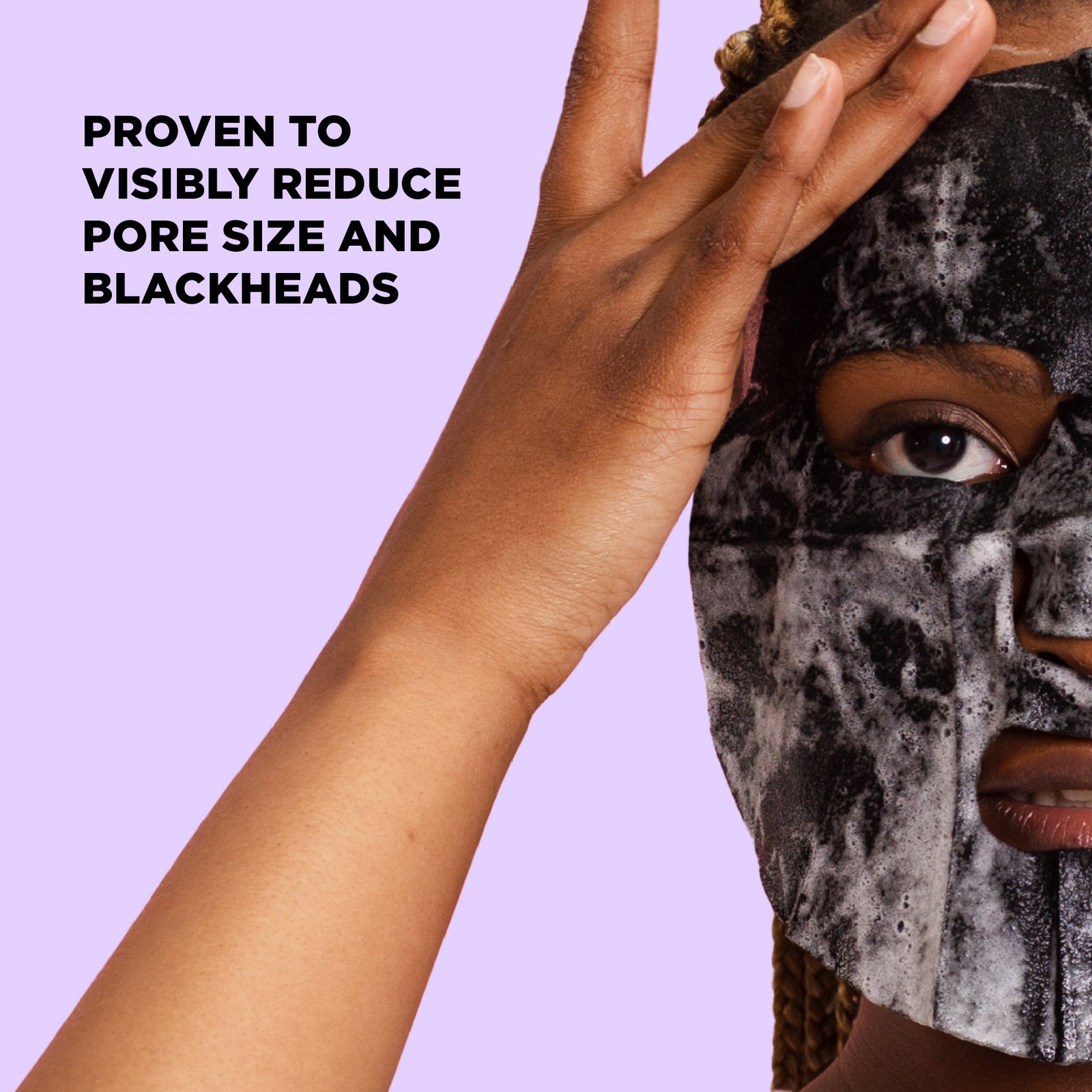 Bubble Purifying + Charcoal Face Mask Sheet