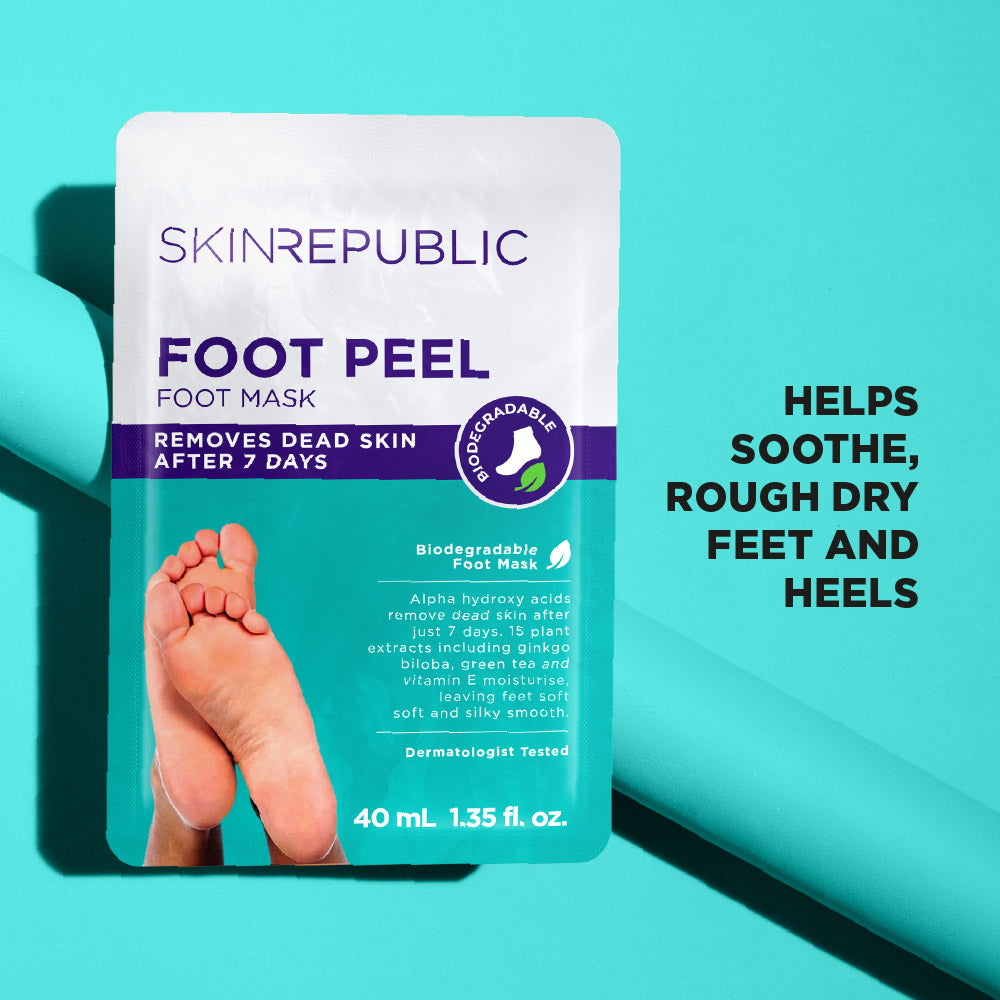 10 Pack Biodegradable Foot Peel