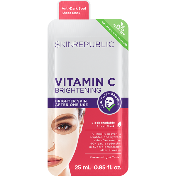 Brightening Vitamin C Biodegradable Face Mask Sheet