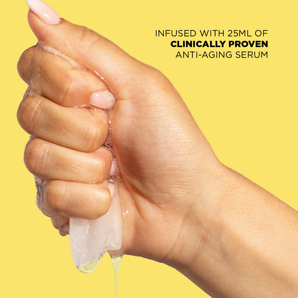 2 Step Hyaluronic Acid + Collagen Biodegradable Face Mask