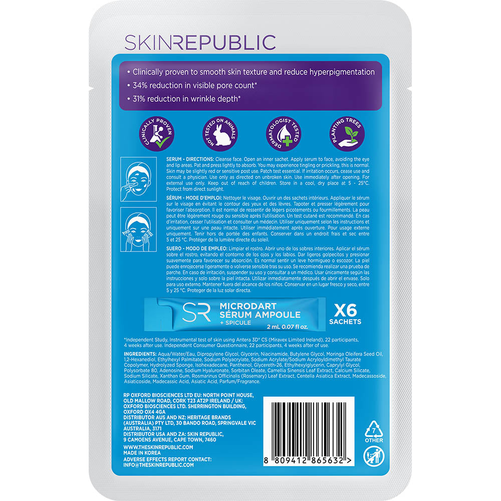 Microdart Serum Ampoule + Spicule