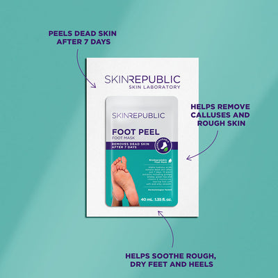 10 Pack Biodegradable Foot Peel