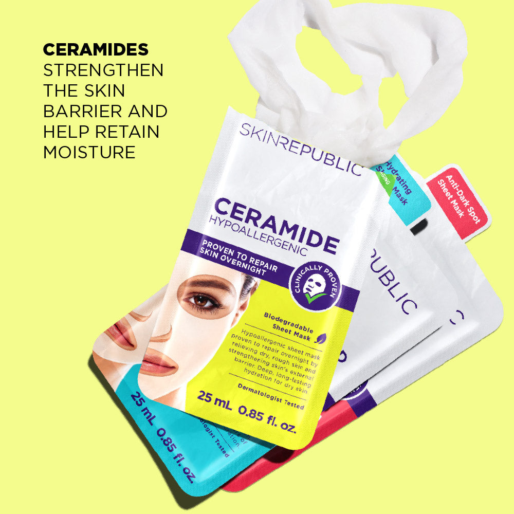Ceramide Face Mask x3