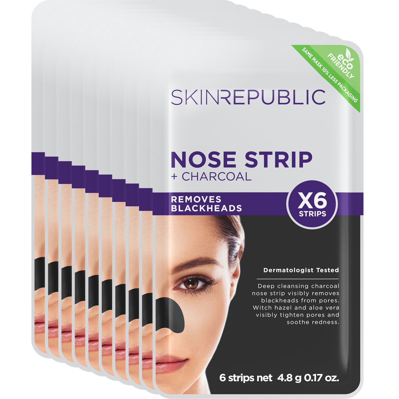 10 Pack Charcoal Nose Strip (6 Nose Strips)