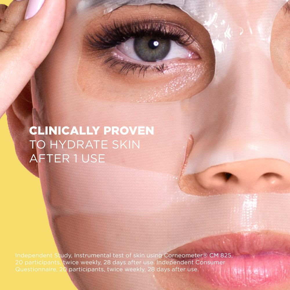 Collagen Biodegradable Hydrogel Face Mask Sheet