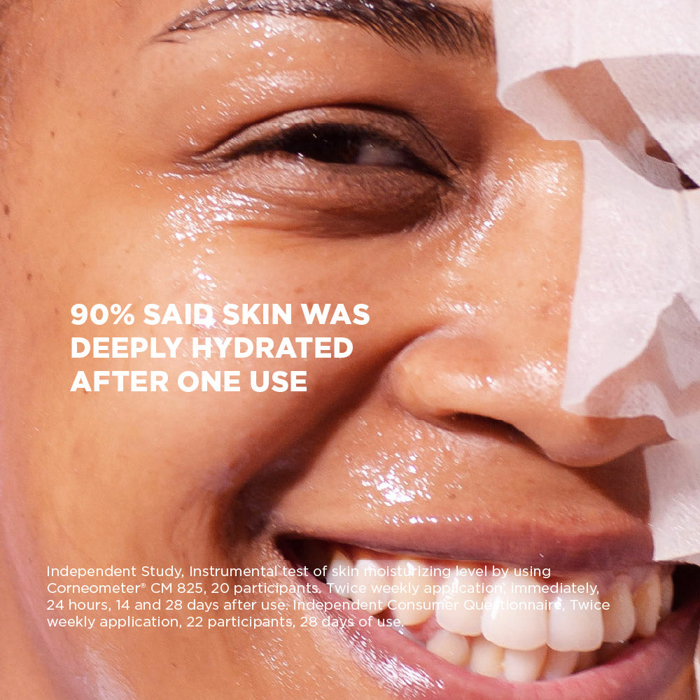 10 Pack Hyaluronic Acid + Collagen Biodegradable Face Mask Sheet