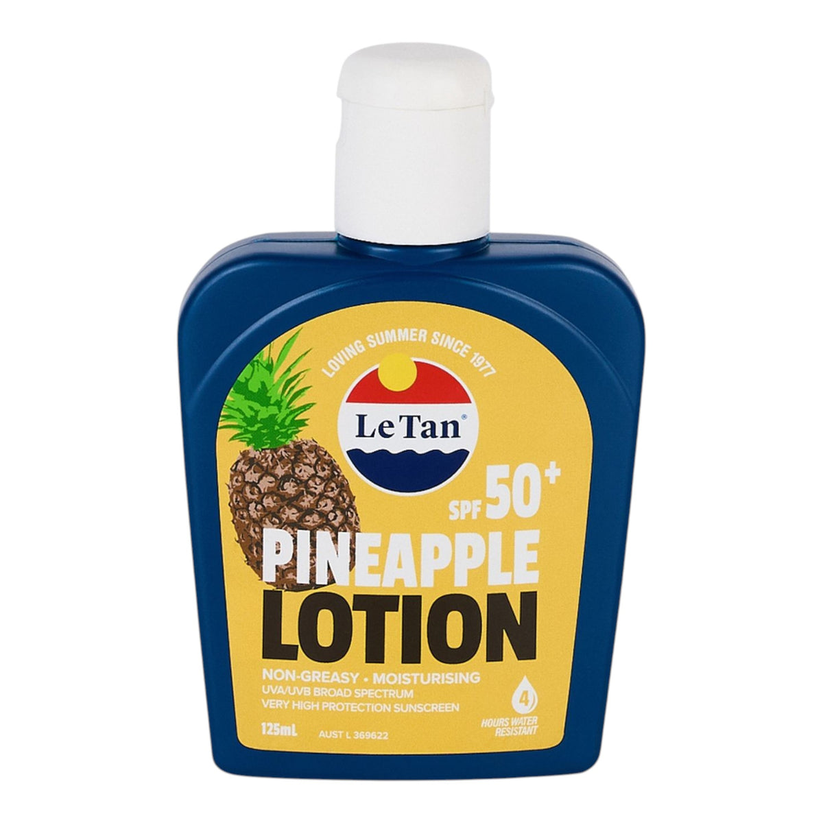 Le Tan SPF50+ Pineapple Sunscreen Lotion 125ML