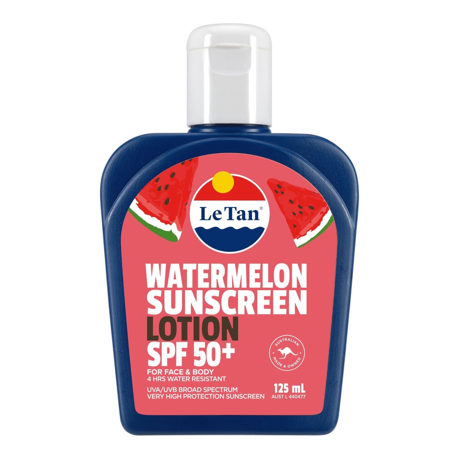 Le Tan SPF50+ Watermelon Sunscreen Lotion 125mL