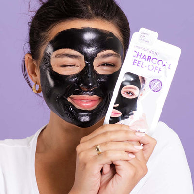 10 Pack Charcoal Peel-Off Face Mask (3 Applications)